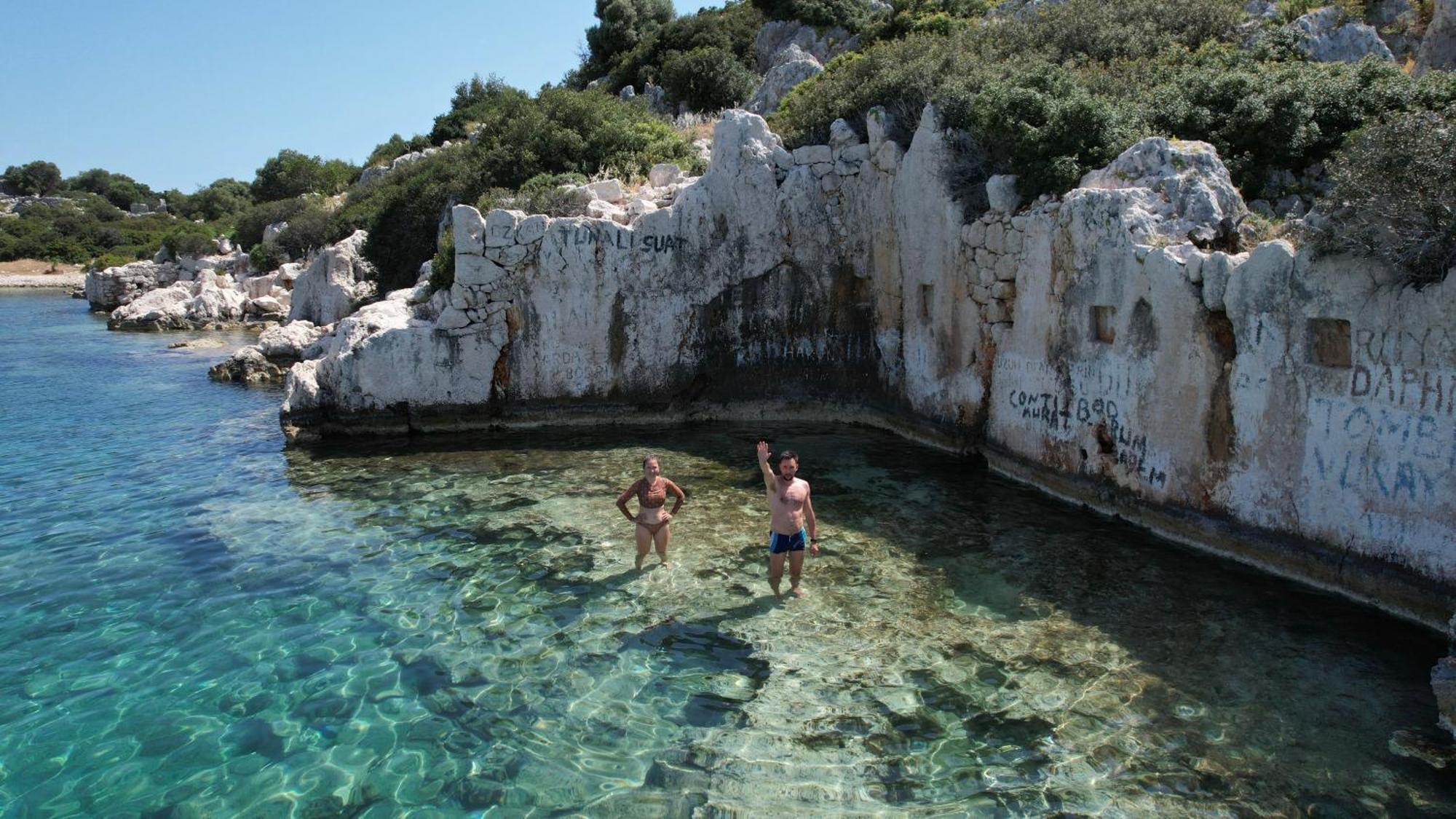 Blue Cruise Ξενοδοχείο Κας Εξωτερικό φωτογραφία