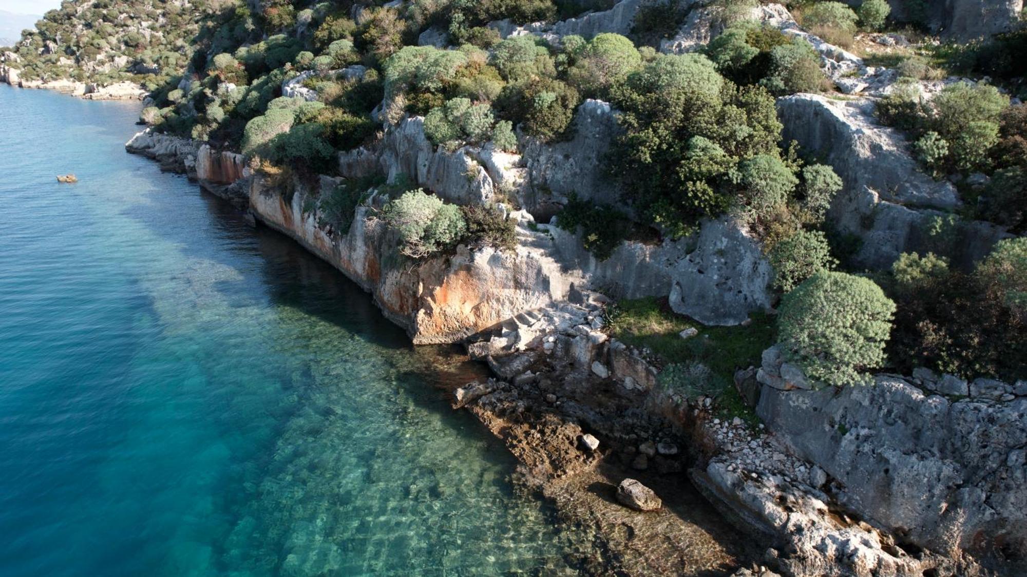 Blue Cruise Ξενοδοχείο Κας Εξωτερικό φωτογραφία